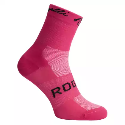 ROGELLI Q-SKIN Dámske športové ponožky, ružové