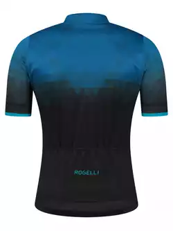 ROGELLI SPHERE Pánsky cyklistický dres, čierno-modrý
