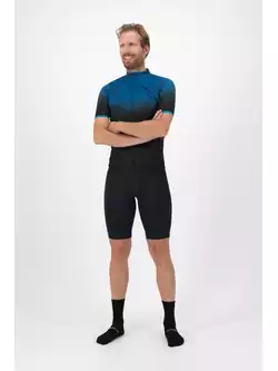 ROGELLI SPHERE Pánsky cyklistický dres, čierno-modrý