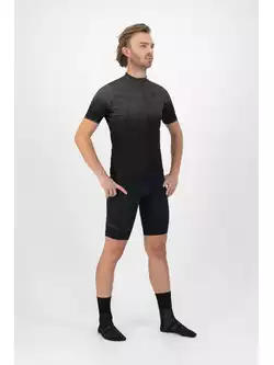 ROGELLI SPHERE Pánsky cyklistický dres, čierno-šedý