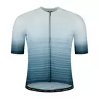 ROGELLI SURF pánske cyklistické tričko, modro-biela