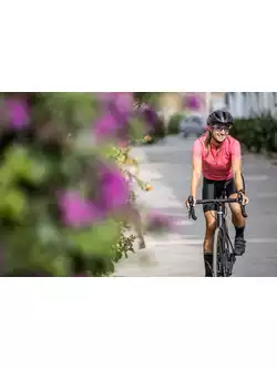 Rogelli CORE dámsky cyklistický dres, Ružová