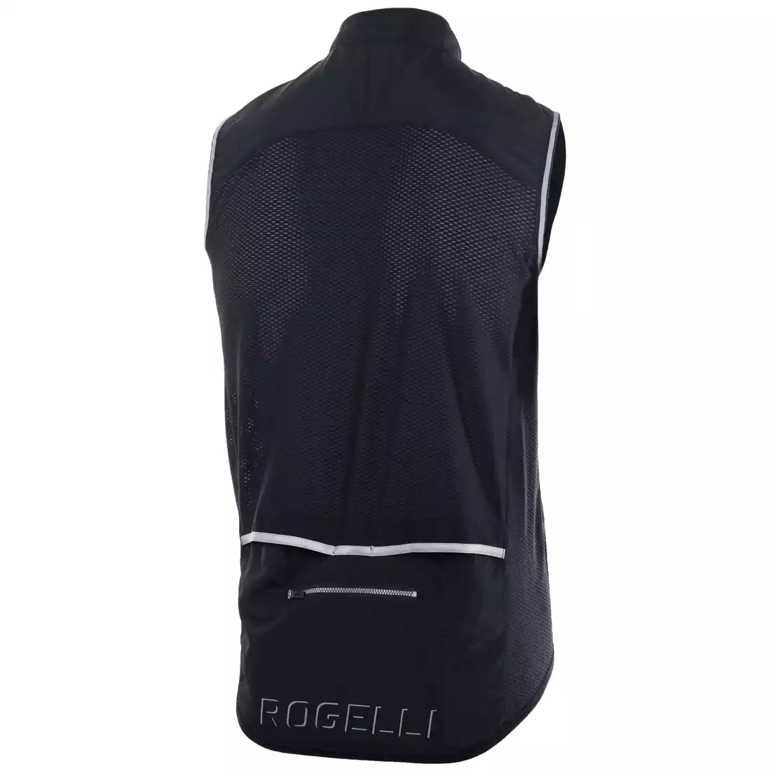 Rogelli CORE pánska cyklistická vesta, čierna