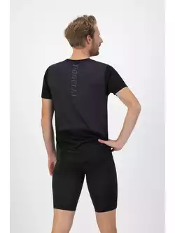Rogelli CORE pánske bežecké tričko, čierna
