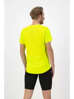 Rogelli CORE pánske bežecké tričko, fluórovo žltá