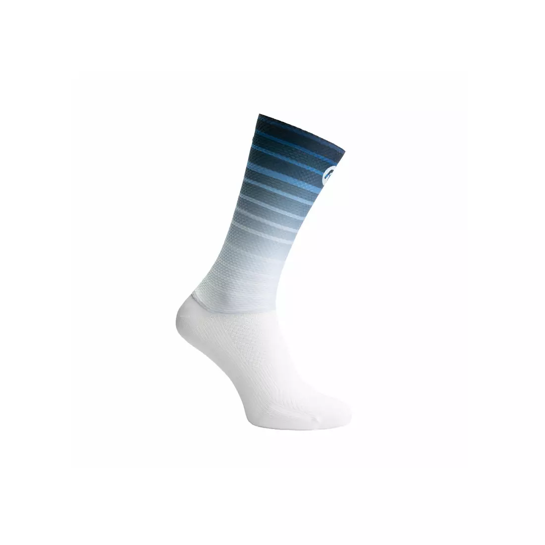 Rogelli SURF cyklistické ponožky modrá biela