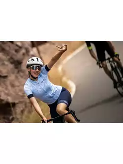 Rogelli TERRAZZO dámsky cyklistický dres, Modrá