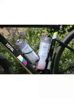 ZEFAL ARCTICA 55 Termo fľaša na bicykel, strieborno-červená, 550ml 