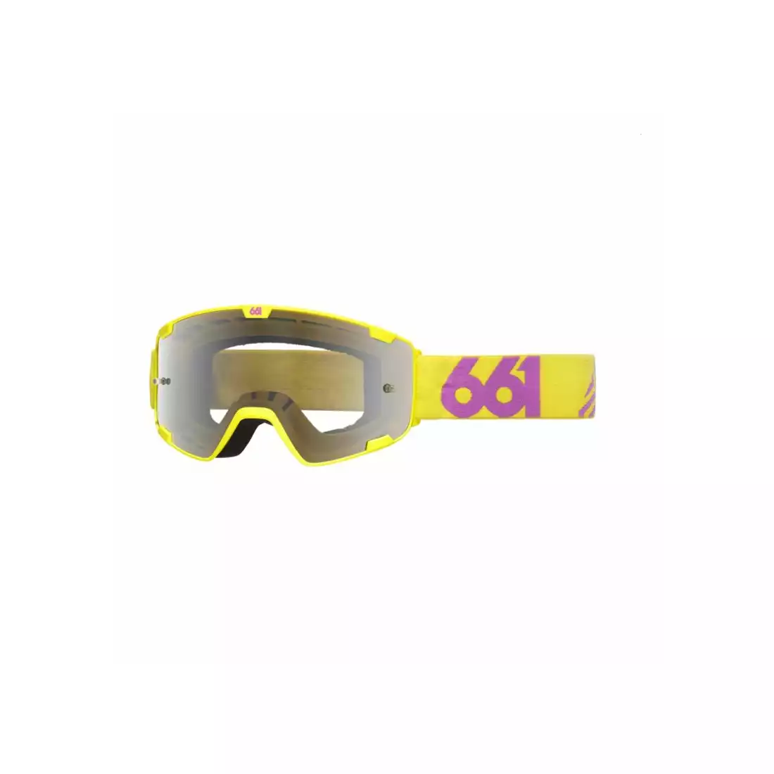 661 RADIA dazzle cyklistické okuliare, žlto-fialová