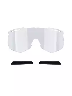 FORCE ATTIC Športové okuliare s vymeniteľnými sklami,, čierna a biela