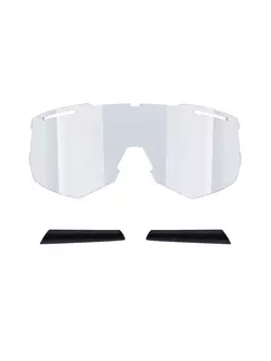 FORCE ATTIC Športové okuliare s vymeniteľnými sklami, čierna a zlatá