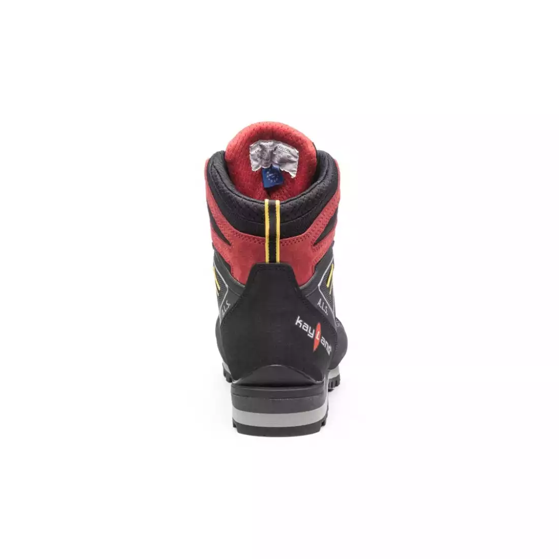 KAYLAND CROSS MOUNTAIN GTX Pánske trekingové topánky, GORE-TEX, VIBRAM, čierna a červená