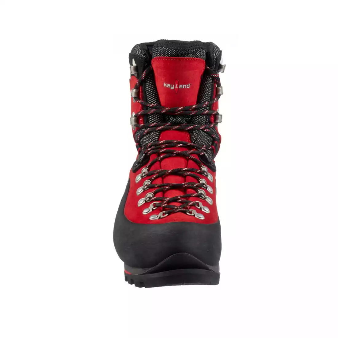 KAYLAND SUPER ICE EVO GTX Pánske turistické topánky do vysokých hôr, GORE-TEX, VIBRAM, červeno-čierna