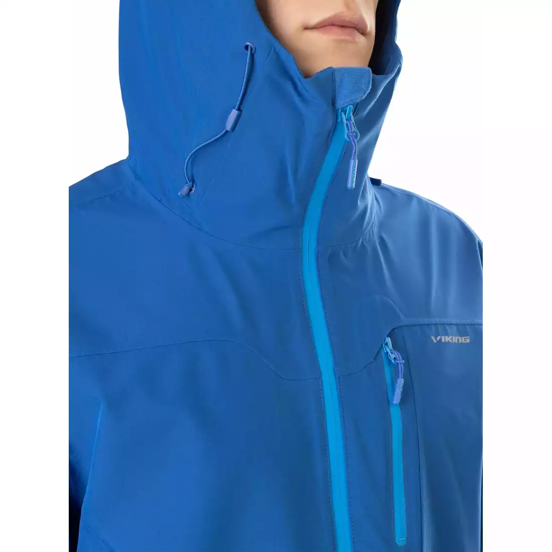 Pánska bunda do dažďa Viking Trek Pro Man 700/23/0905/1500 Modrá
