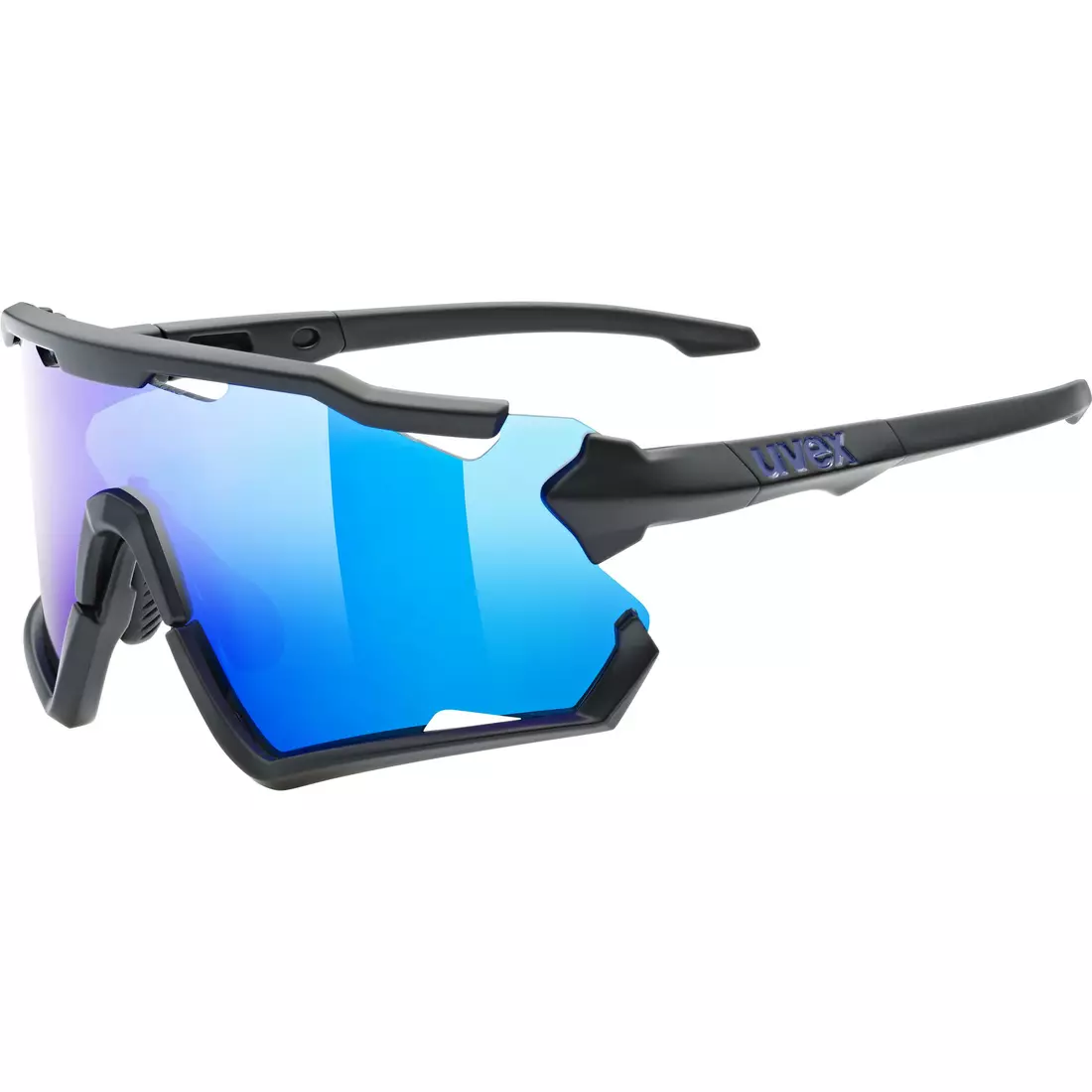 UVEX kolesarska/športna očala Sportstyle 228 mirror blue (S2), čierno