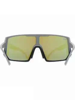 Športové okuliare UVEX Sportstyle 235 zrkadlovo modré (S2), šedé