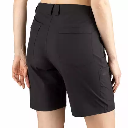 VIKING Dámske športové šortky, trekingové šortky Sumatra Shorts Lady 800/24/9565/0900 čierna