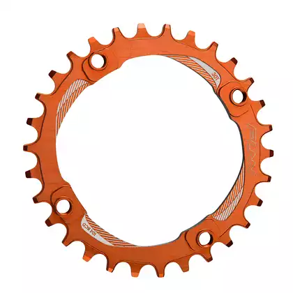 FUNN SOLO BCD NARROW WIDE bicyklové ozubené koleso na kľuky 30T oranžová