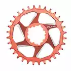 FUNN SOLO DX NARROW-WIDE BOOST 32T červené ozubené koleso na kľuky bicykla