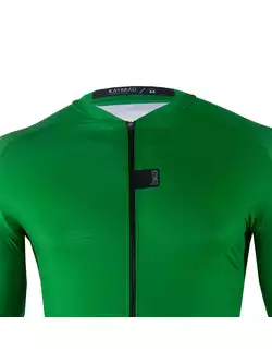 KAYMAQ DESIGN KYQ-SS-1001-6 pánsky cyklistický dres s krátkym rukávom, zelená