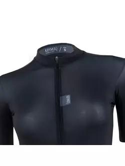 KAYMAQ dámsky cyklistické tričko s krátkym rukávom čierna KYQ-SS-2001-4