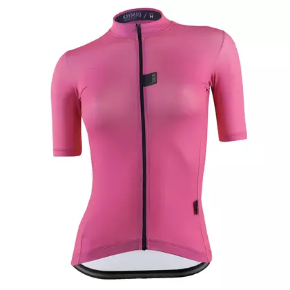 KAYMAQ dámsky cyklistické tričko s krátkym rukávom ružová KYQ-SS-2001-2