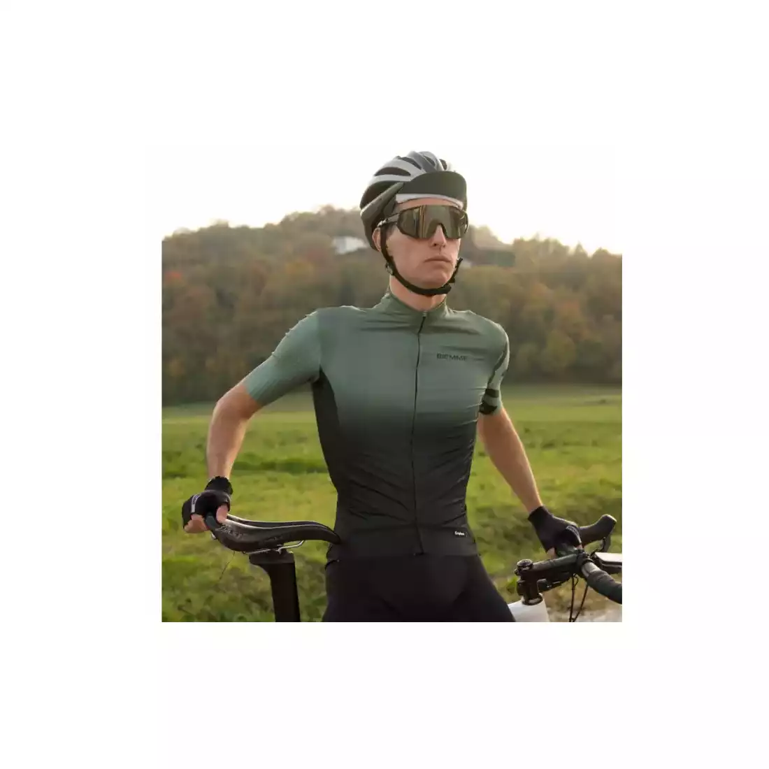 Biemme ACQUA pánsky cyklistický dres, zelená