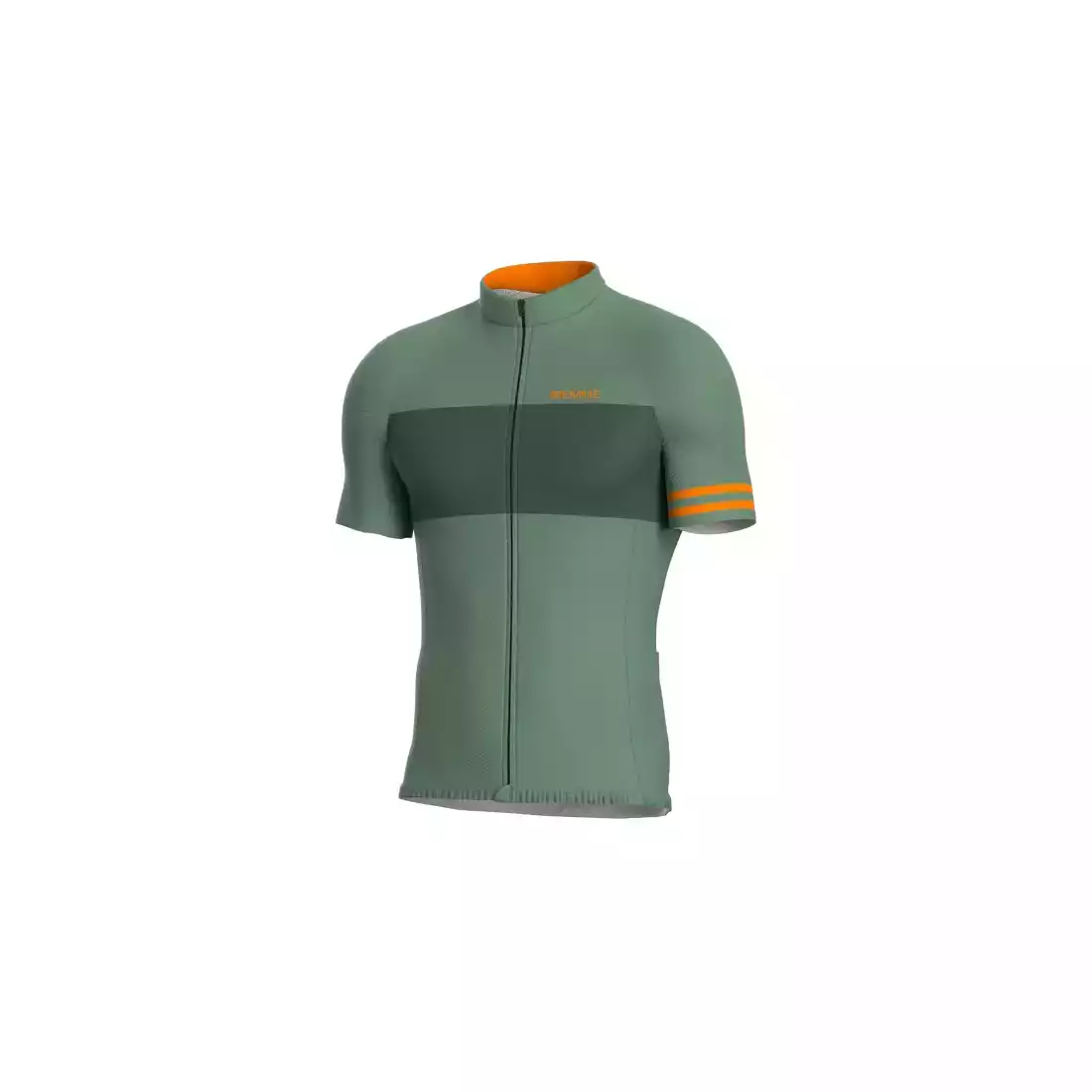 Biemme GRAVEL pánsky cyklistický dres, zeleno-oranžová