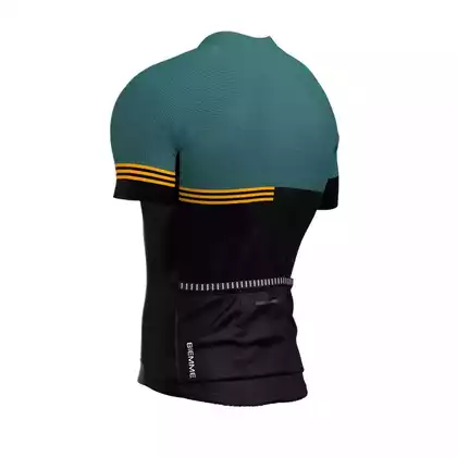 Biemme TERRA pánsky cyklistický dres, čierna a zelená