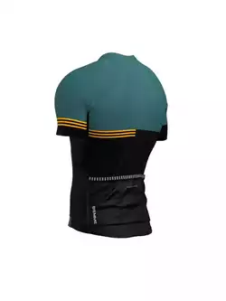 Biemme TERRA pánsky cyklistický dres, čierna a zelená
