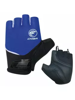 CHIBA SPORT cyklistické rukavice, Modrá
