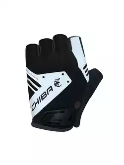 CHIBA cyklistické rukavice AIR PLUS REFLEX čierne 3011420B-2
