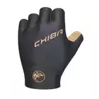 CHIBA cyklistické rukavice ECO GLOVE PRO čierna 3020522B-2