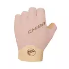 CHIBA cyklistické rukavice ECO GLOVE PRO ružová 3020522P-3