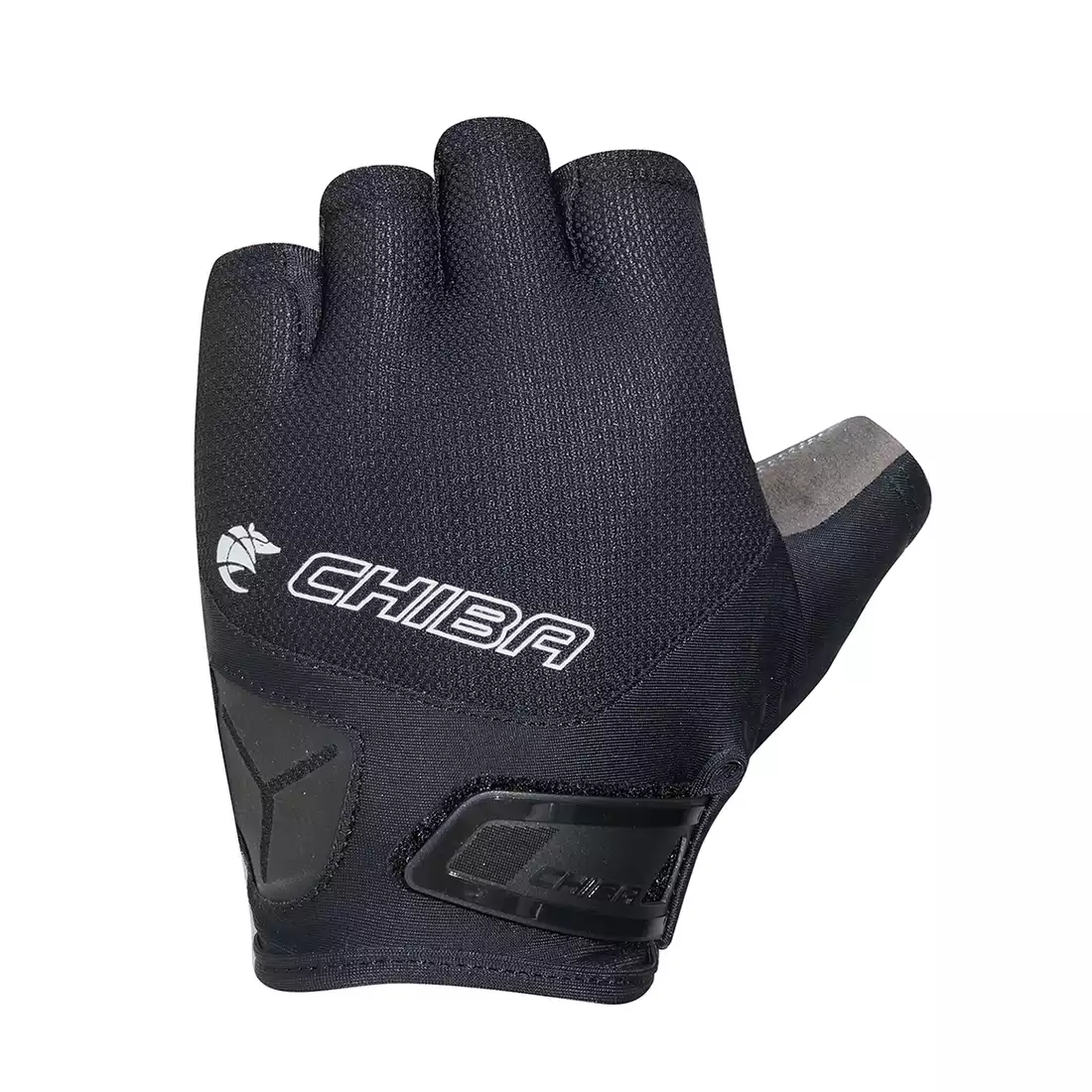 CHIBA cyklistické rukavice GEL AIR čierna 3010018C-2