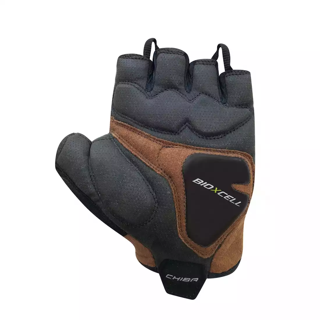 CHIBA rękawiczki BIOXCELL ROAD czarno brązowe S 3060422CB-2