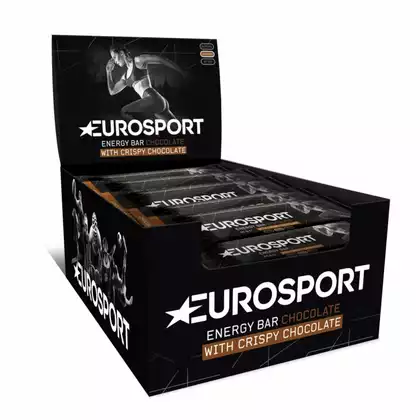 EUROSPORT Čokoládová energetická tyčinka 45g 20 kusov