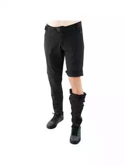 KAYMAQ STR-M-001 pánske cyklistické nohavice s odopínateľnými nohami, čierne