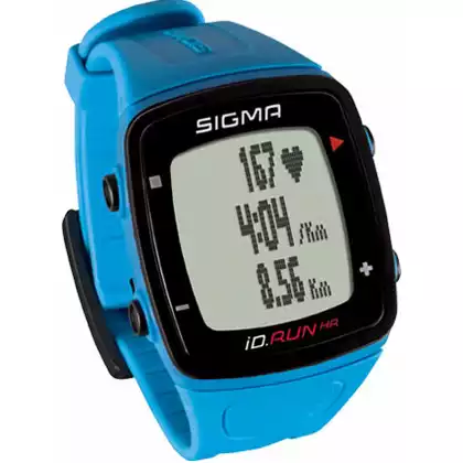 SIGMA ID.RUN HR Monitor srdcového tepu s pásikom, Modrá
