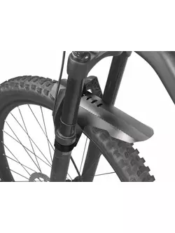 TOPEAK D-FLASH EXPRESS FS Blatník na bicykel pod tlmič alebo zadný trojuholník, 20&quot;-29&quot; čierna
