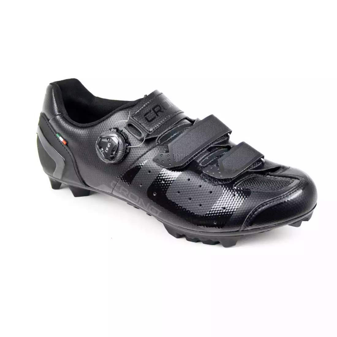 CRONO CX-3-22 Cyklistické topánky MTB, kompozitný, čierny