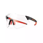 Rockbros 14110001002 športové okuliare s fotochromatickou + korekčnou čierne a červené