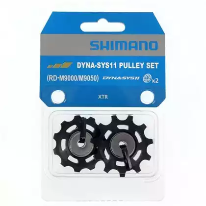 SHIMANO RD-M9000 11-rýchlostné kolesá prehadzovačky na bicykel, čierne