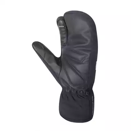 CHIBA ALASKA PRO zimné cyklistické rukavice PRIMALOFT, black 3110022C-2