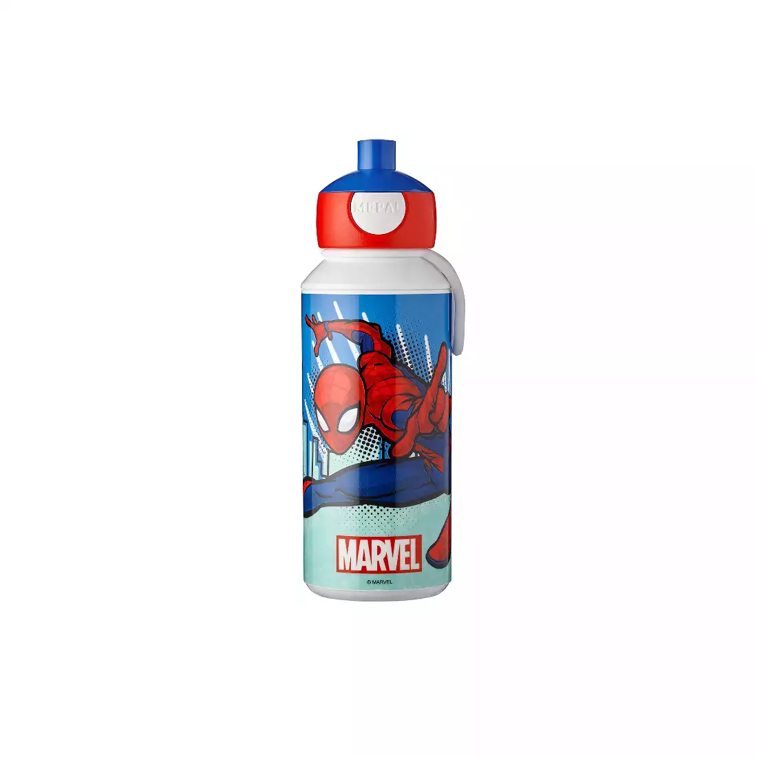 MEPAL CAMPUS POP UP fľaša na vodu pre deti 400 ml Spiderman