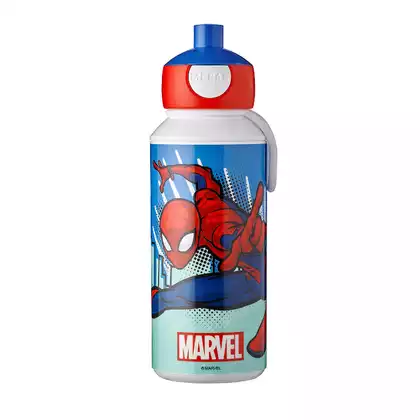 MEPAL CAMPUS POP UP fľaša na vodu pre deti 400 ml Spiderman