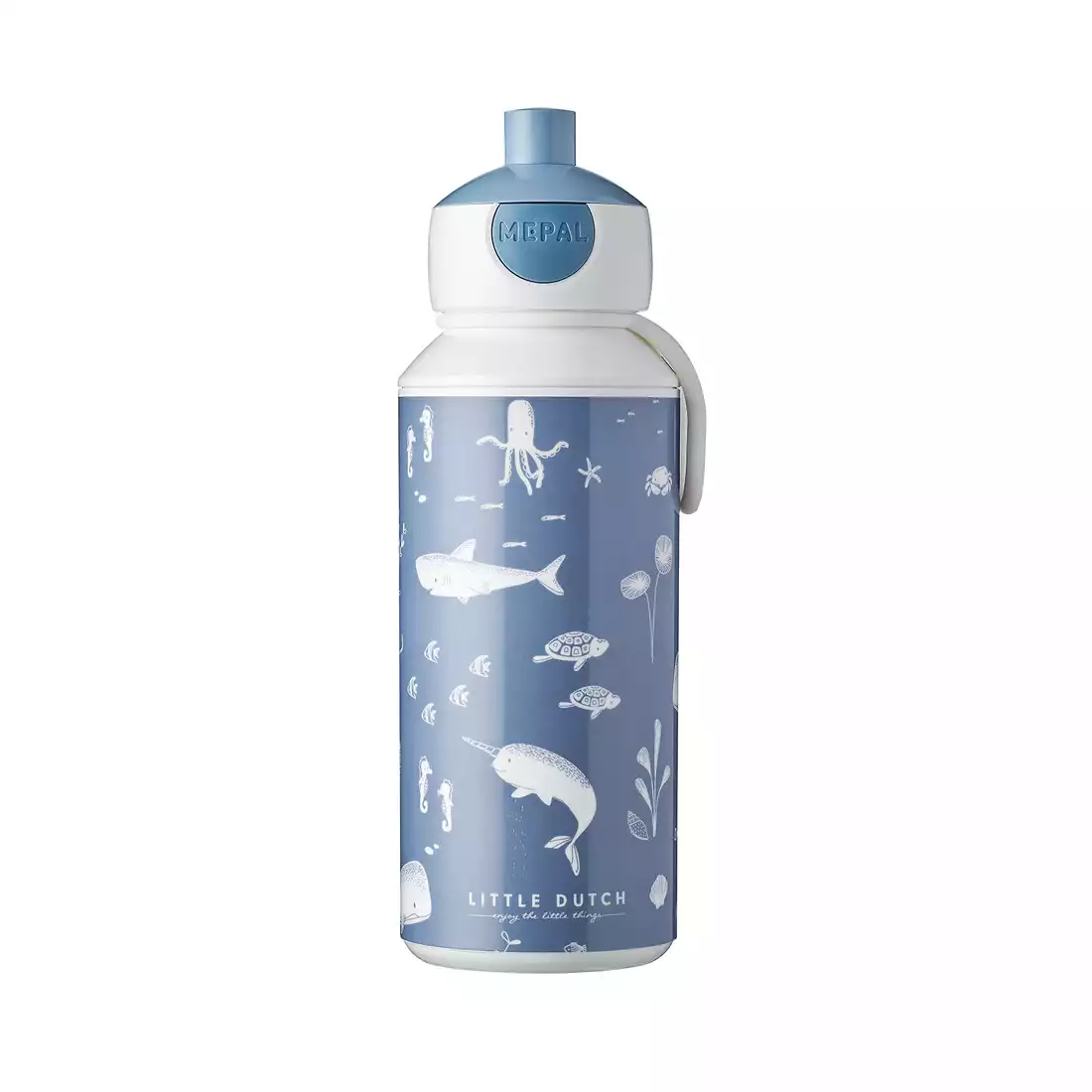 MEPAL CAMPUS POP UP fľaša na vodu pre deti 400 ml, ocean