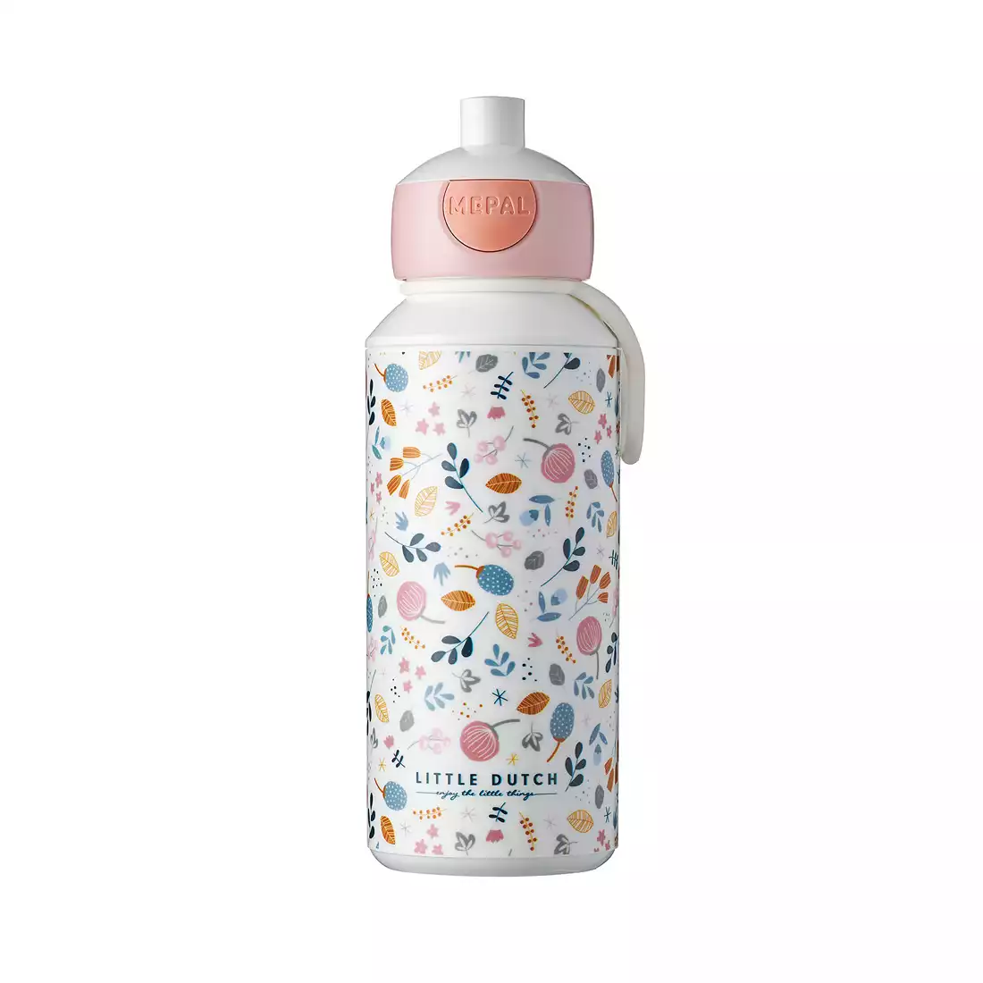 MEPAL CAMPUS POP UP fľaša na vodu pre deti 400ml Kvetinový vzor