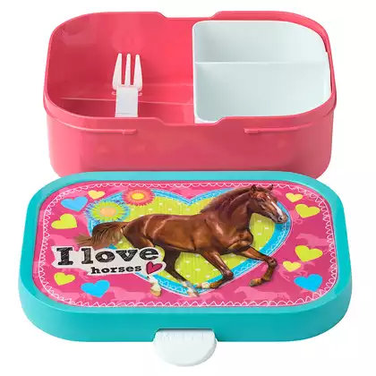 Mepal Campus My horse detská lunchbox, ružovo-tyrkysová