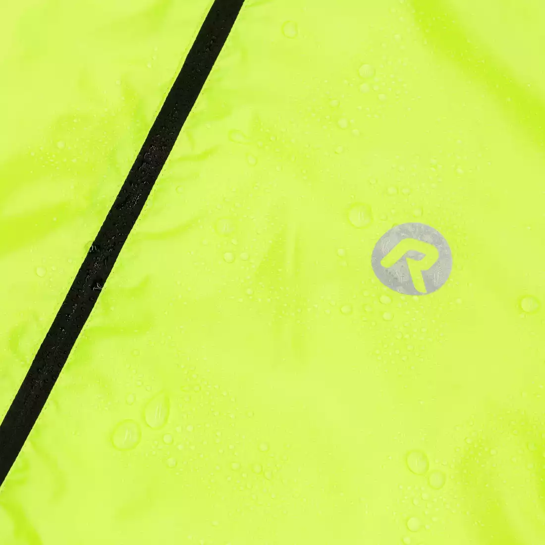 ROGELLI CORE detská cyklistická bunda do dažďa, žltá